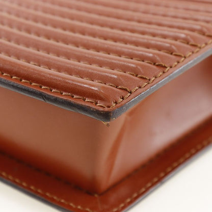 Louis Vuitton Prebour 2WAY Clutch M52563 Epi Leather Kenyan Brown Vi1921 Ladies