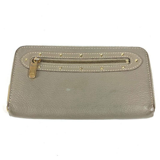 Louis Vuitton Wallet Zippy Suhali Leather Veronne Gray