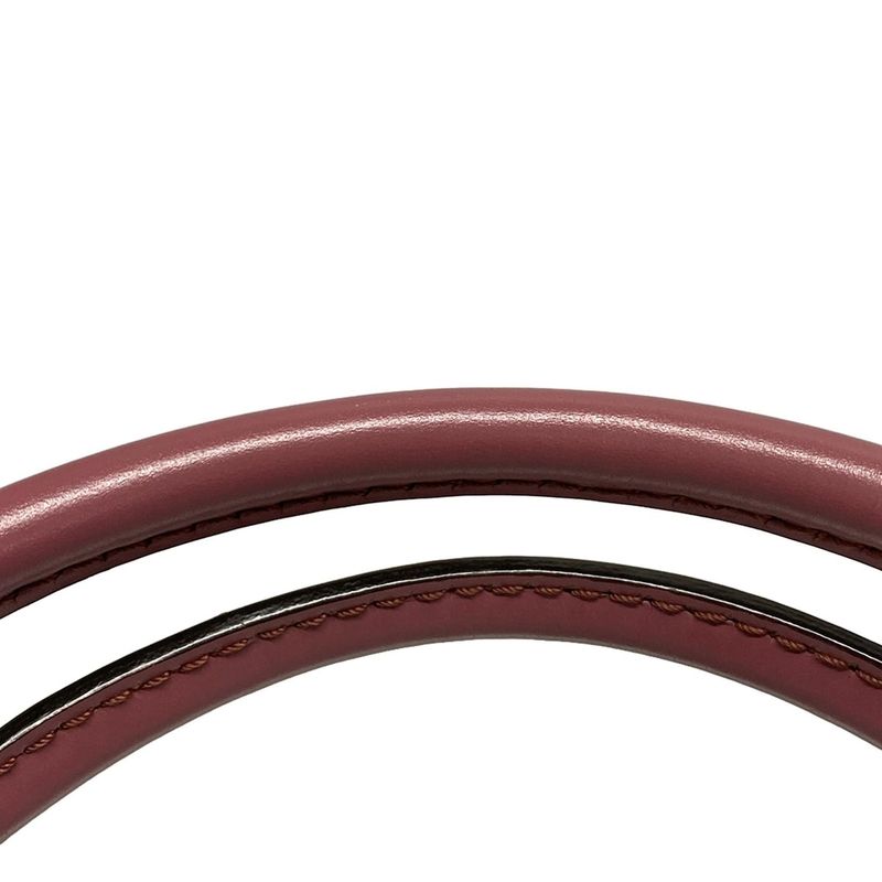 Gucci Tote Bag Sookie GG Pattern 296835 Beige Dark Brown And Pink Leather