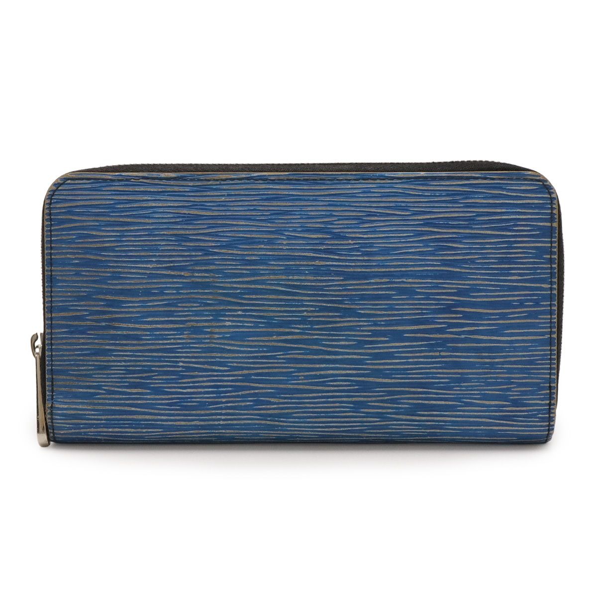 Louis Vuitton Epi Denim Zippy Long Wallet Zip Around Leather