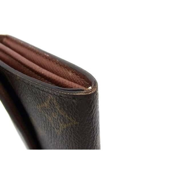 Louis Vuitton Wallet Monogram Pochette Porte Monet Cles Di Brown — view 2