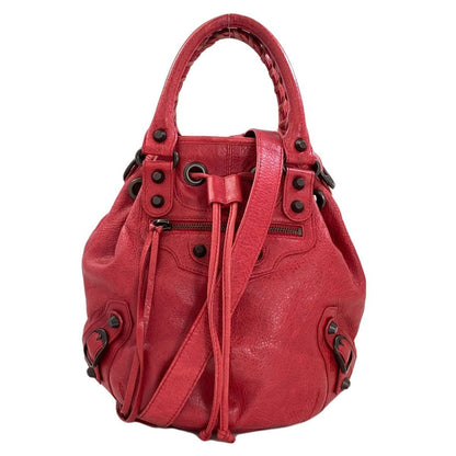 Balenciaga Classic Mini Pom Handbag Calf
