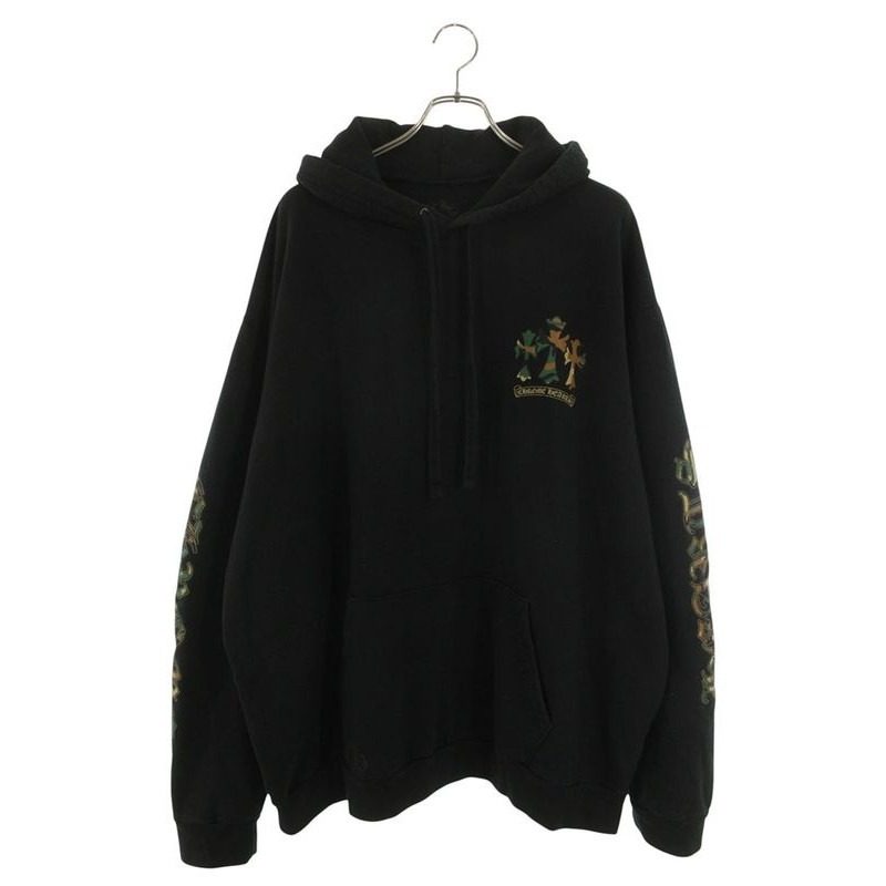 Chrome Hearts Sweatshirt Plvr Ltd Camo Back Horse Shoe Print Hoodie XXL