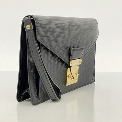 Louis Vuitton Epi Pochette Série Dragonne M52762 Noir Black Men's