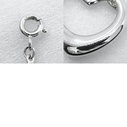 Tiffany & Co Open Heart Elsa Peretti 925 Silver Ladies 6.7g Necklace