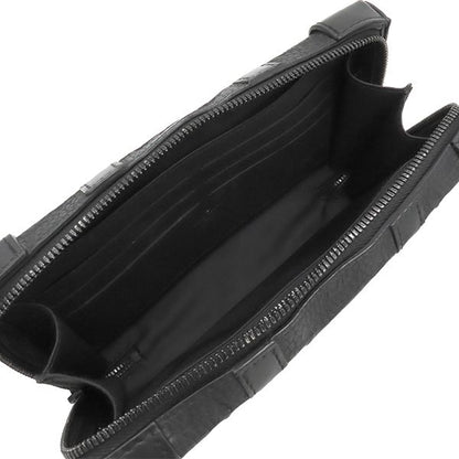 Louis Vuitton Shoulder Bag Soft Trunk Wallet Taurillon Leather Black Hardware