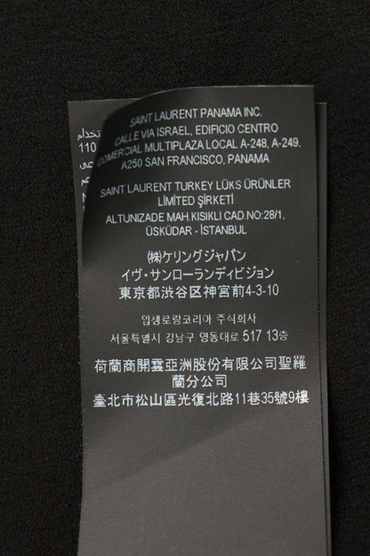 Saint Laurent Paris 23SS 729754 Y103w Back Open Sleeveless Dress Women's F34