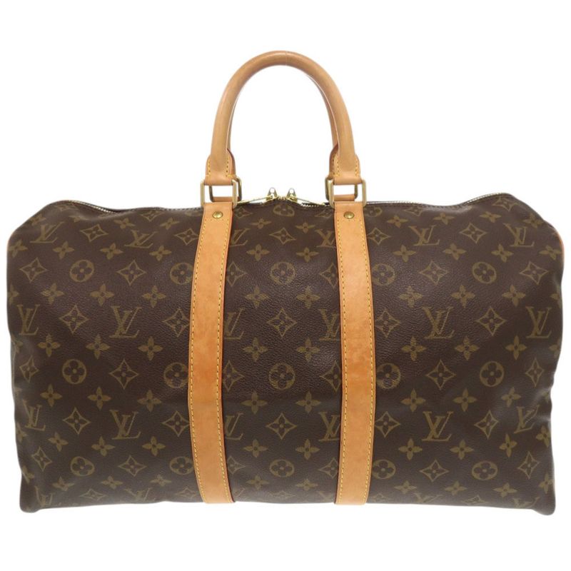 Louis Vuitton Keepall 45 Monogram M41428 Brown Boston Bag LV 1299 Louis Vuitton