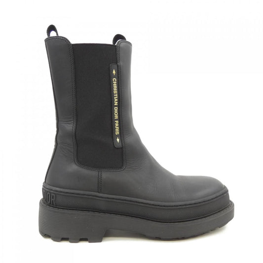 Christian Dior Trial Size 36 Calfskin Black Boots