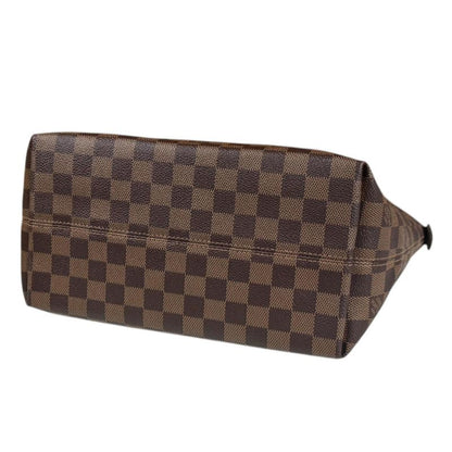 Louis Vuitton Jena PM Damier Tote Bag Damier Canvas N41012 Brown Women Louis