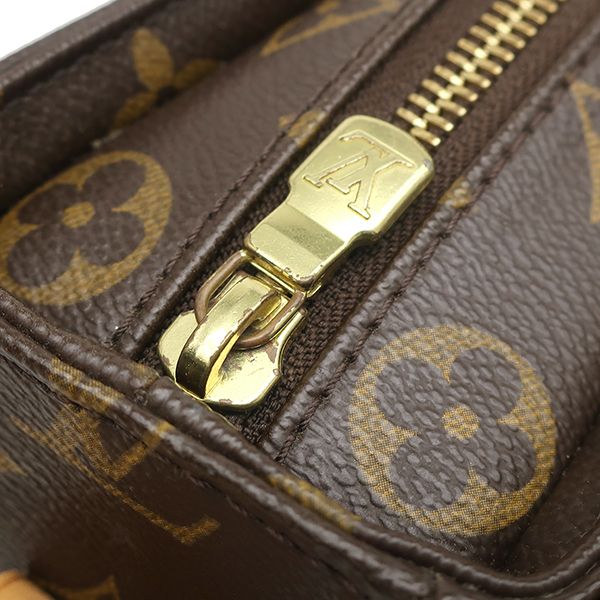 Louis Vuitton Shoulder Bag Vivacite MM Monogram Canvas Monogram Gold Hardware