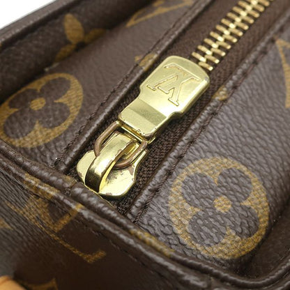 Louis Vuitton Shoulder Bag Vivacite MM Monogram Canvas Monogram Gold Hardware