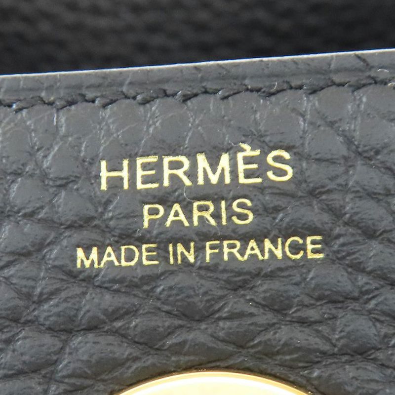 Hermes Lindy 26 Gold Hardware Handbag Taurillon Women