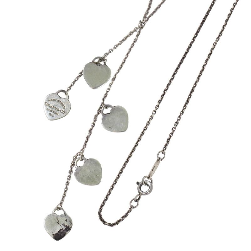 Authentic Tiffany & Co Tiffany & Co Return To Heart 5 Links 925 Necklace