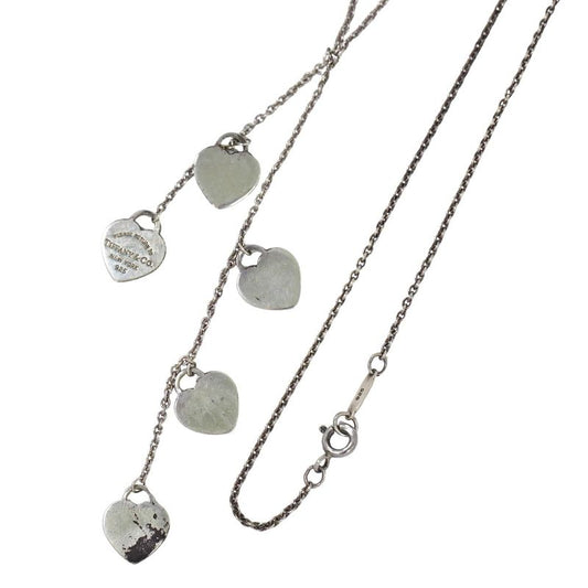 Authentic Tiffany & Co Tiffany & Co Return To Heart 5 Links 925 Necklace