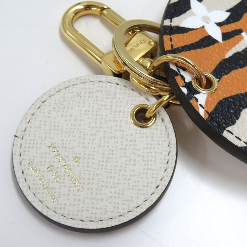 Louis Vuitton Porte Cles Ilustre M68470 Giant Monogram Jungle Black