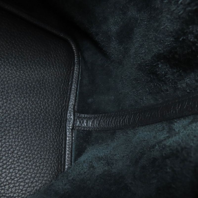 Hermes Picotin Lock MM Silver Hardware Handbag Taurillon Women