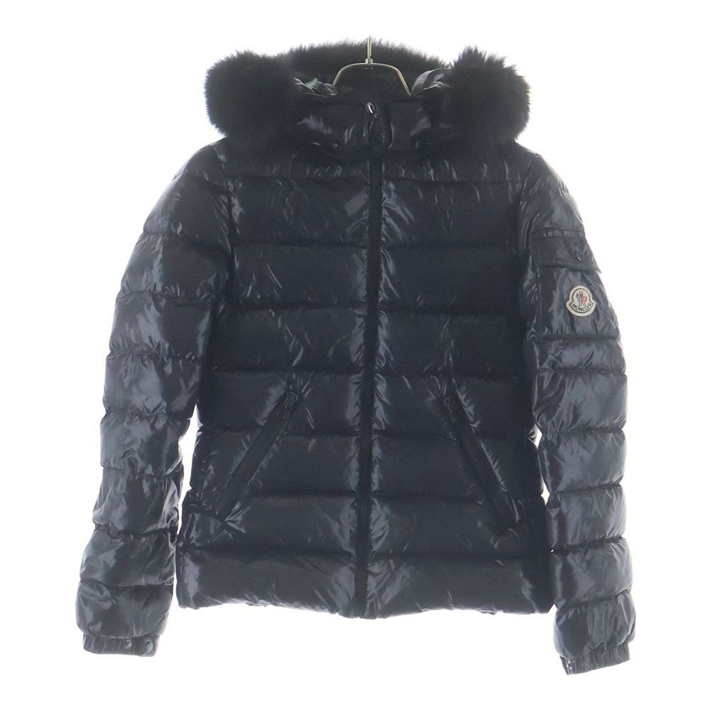 Moncler Bady Fur Down Jacket Black