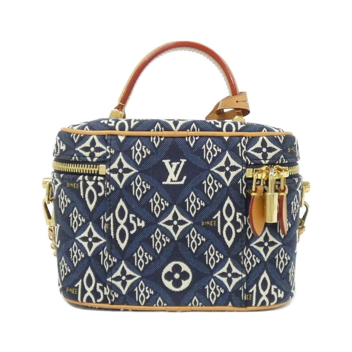 Louis Vuitton Vanity Bag Canvas Blue Bleu — view 2