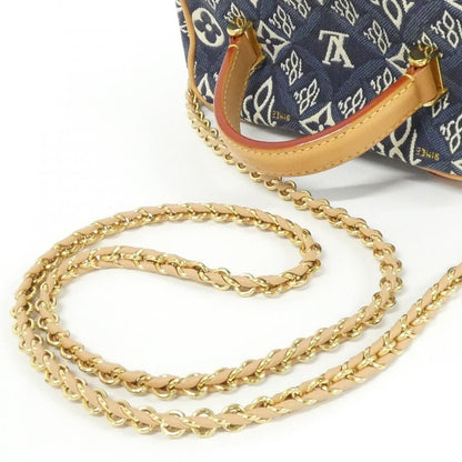 Louis Vuitton Vanity Bag Canvas Blue Bleu — view 8