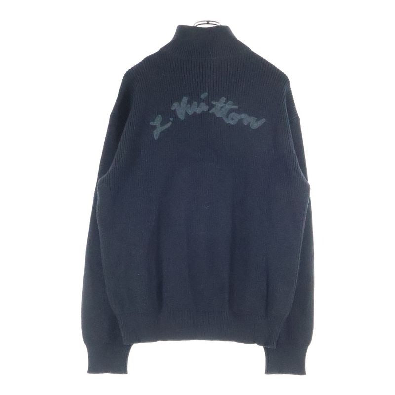 Louis Vuitton 22 SS Signature Half-zip Knit Sweater Rm221 M ZLL Hmn10 W
