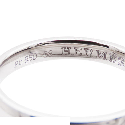 Hermes Alliance Kelly Ring Platinum 950 58 — view 6