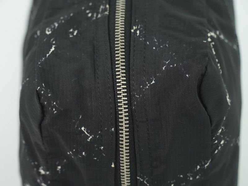 Chanel Travel Line Pouch Small Bag Nylon Black Travel Line Miscellaneous Goods