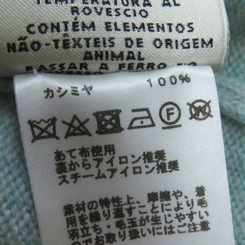 Hermes 2021 100% Cashmere Long Length Knitted Cardigan With Serie Buttons