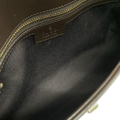 Gucci Shoulder Bag GG Pattern Sherry (web) 786027 Dark Brown Beige And Multi