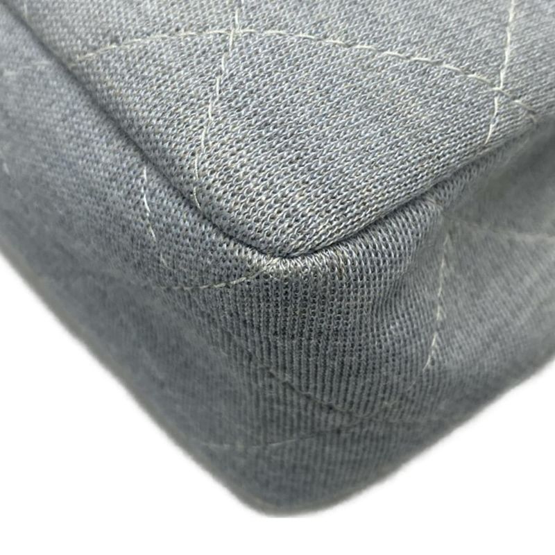 Chanel Shoulder Bag Single Flap Matelasse Light Blue Chain Shoulder/silver