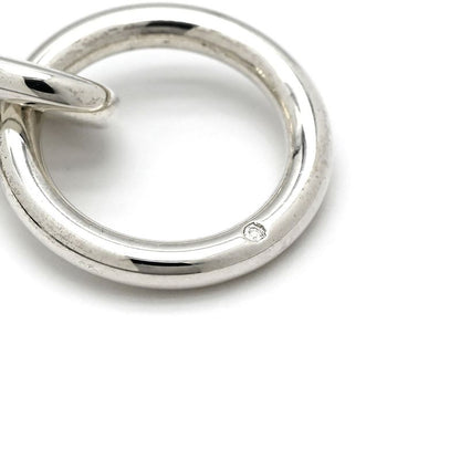 Hermes Bracelet Chaine D'ancre MM Silver 925 Silver 14 Frames Star Ring Silver