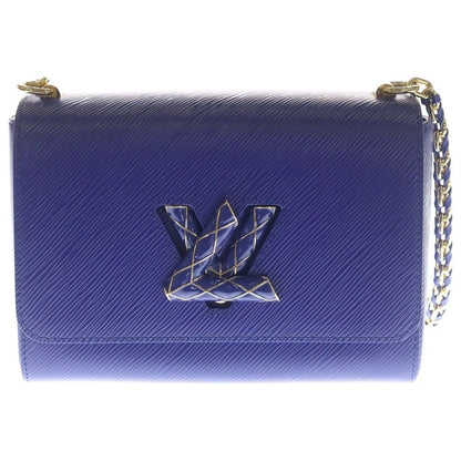 Louis Vuitton Twist MM Epi Leather Shoulder Bag Blue