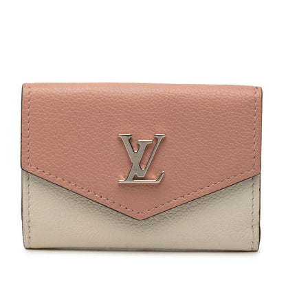 Louis Vuitton Portefeuille Lock Mini Pink Leather