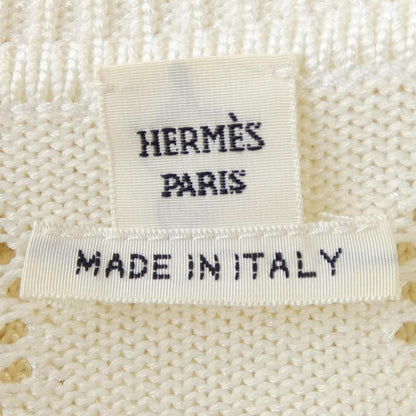 Hermes Lift Cardigan White 36 Translucency — view 4