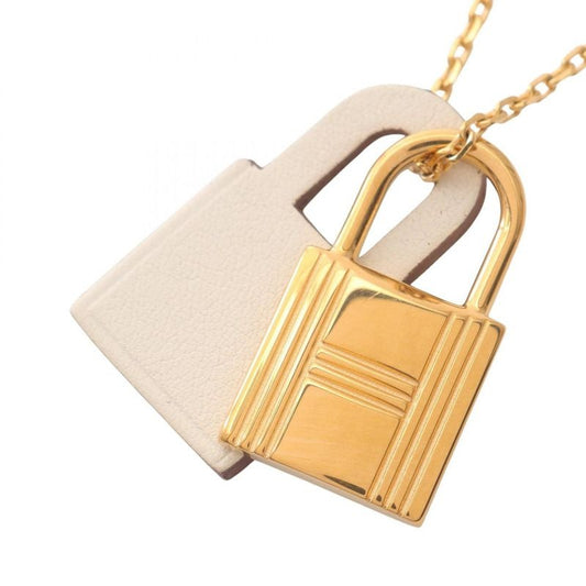 Hermes Necklace Okelly GP Leather