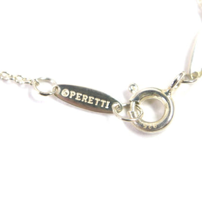  Tiffany & Co Colored Visa Yard Sv925 Pink Sapphire Chain Necklace Silver Made