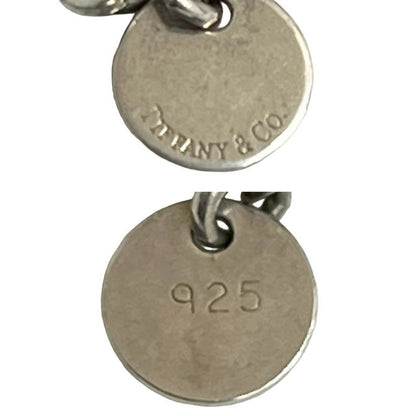 Tiffany & Co Return To Oval Logo Motif Engraved Silver 925 Ball