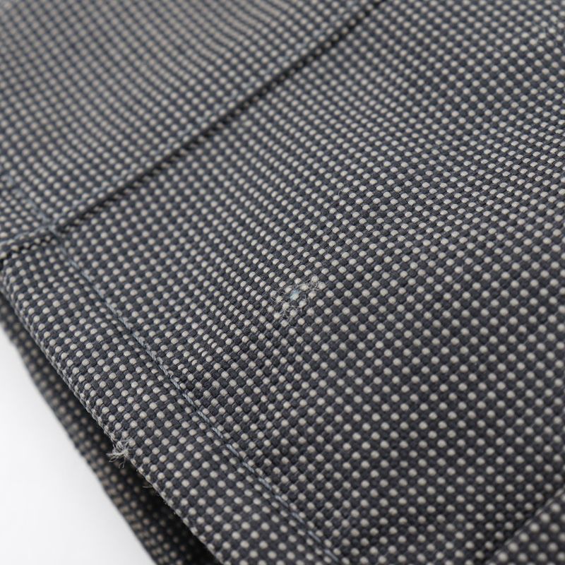 Hermes Yale Line Tote MM Nylon Canvas Gray Unisex Handbag