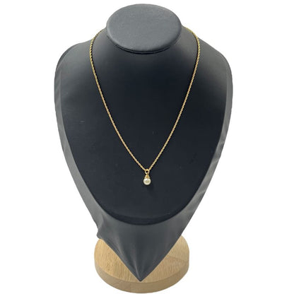 Christian DIOR Necklace Vintage Pearl