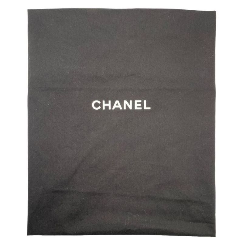 Chanel A92236 Top Handle Flap Bag Lambskin Black Random Plate Handbag Shoulder