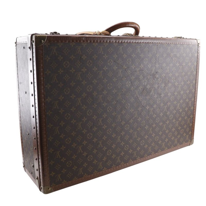 Louis Vuitton Arzeal 75 M21225 Monogram Canvas Brown Unisex Trunk