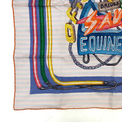 Class Hermes Carre 70 Cheval Oscope NEON Cheval Scope Neon Pointier