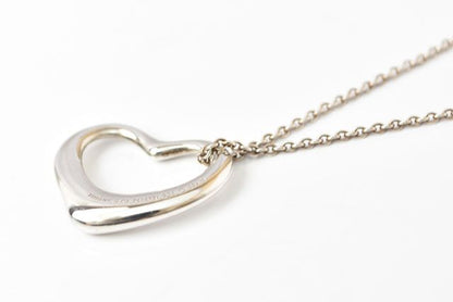 Tiffany & Co Necklace Pendant Silver Tiffany & Co Elsa Peretti Open Heart Motif