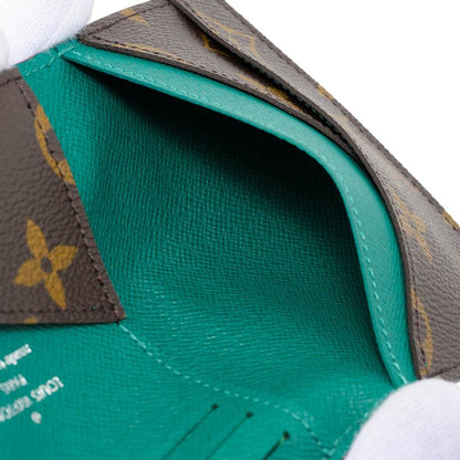 Louis Vuitton Card Case Organizer De Poche Brown/borneo Green