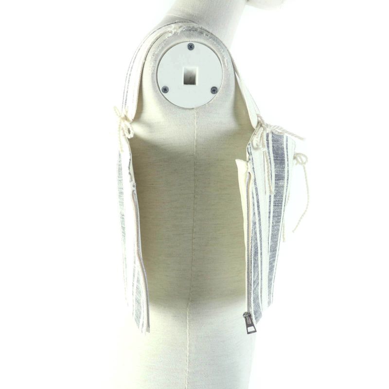 Christian DIOR 111b22a7760 Silk Blend Lace Up Side Zip Bustier Top Multi 40