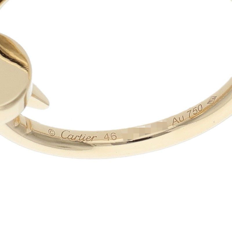 Cartier Juste UN CLOU RING SM Juste Un Clou SM 18K Yellow Goldring Men's 46 8