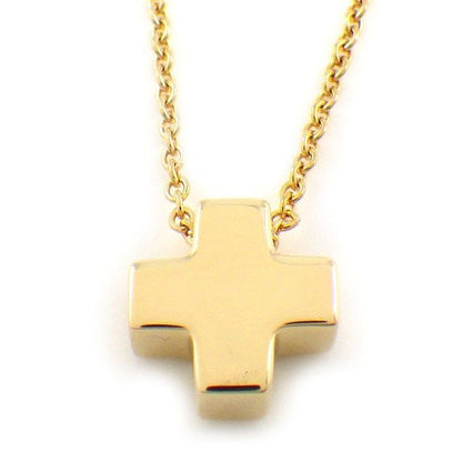 Tiffany & Co Necklace Roman Cross 18K Yellow Gold