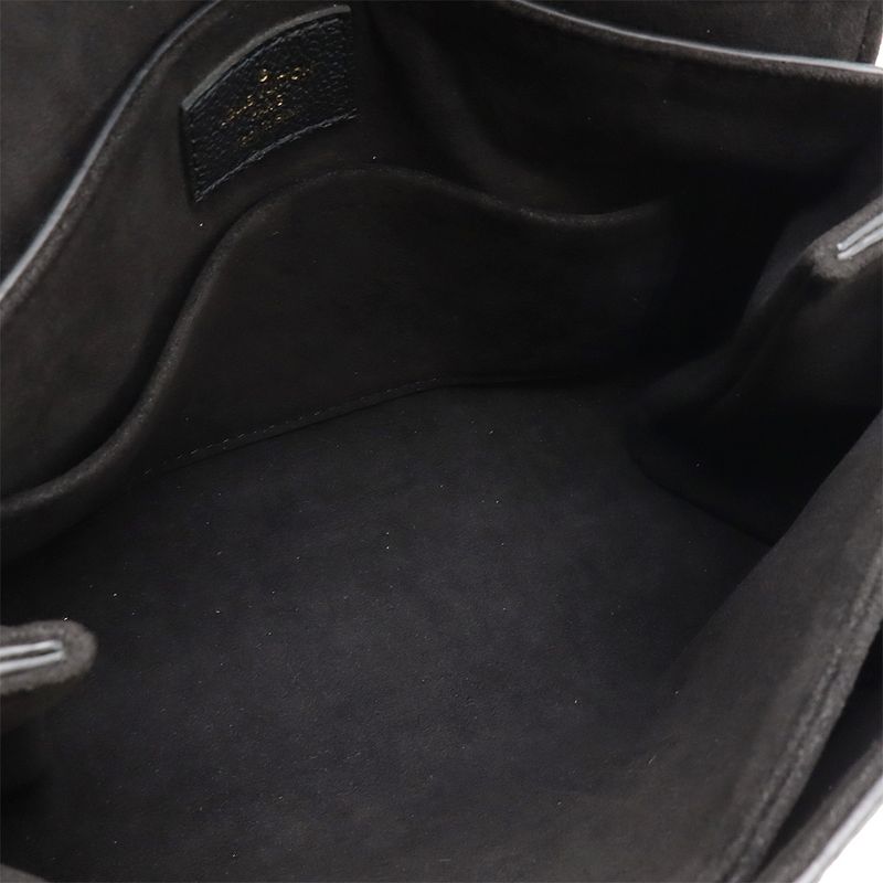 Louis Vuitton Monogram Empreinte Georges BB Handbag 2WAY Shoulder Bag Noir