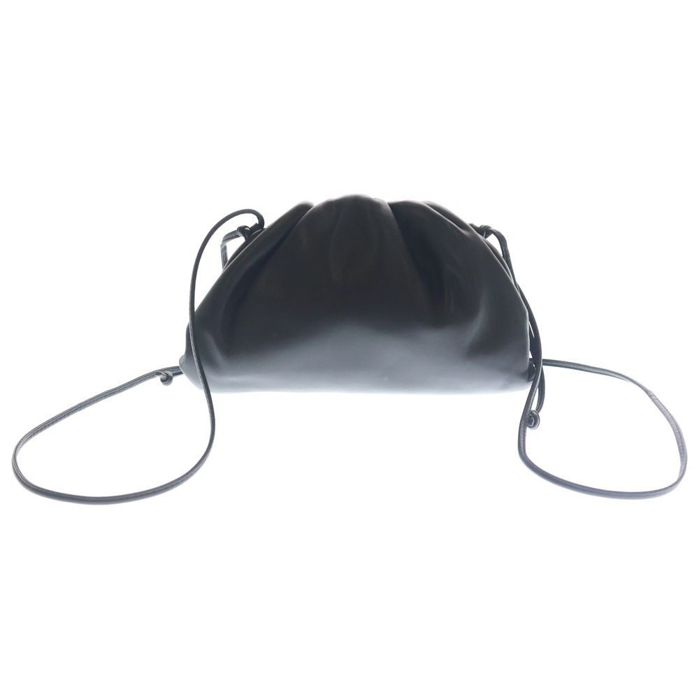 Bottega Veneta Mini the Pouch Mini Shoulder Bag Black Leather