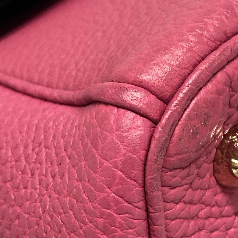 Dior/christian Dior Handbag B-dior Pink Leather